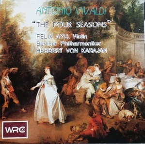 [중고] Herbert Von Karajan, Felix Ayo / Antonio Vivaldi : The Four Seasons (일본수입/wrc001)