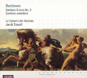 [중고] Jordi Savall / Beethoven : Symphony No.3 Op.55 &#039;Eroica&#039;, Ouverture &#039;Coriolan&#039; Op.62 (Digipack/수입/es9959)