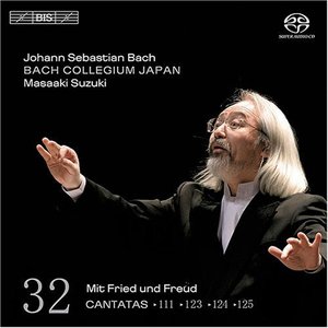 [중고] Masaaki Suzuki / Bach Collegium Japan Bach: Cantatas, Vol 32 (BWV 111, 123, 124, 125) [수입/SACD/슈퍼주얼케이스/1501]