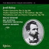 [중고] Martyn Brabbins, Hagai Shaham / Jeno Hubay : Violin concerto (수입/cda67367)