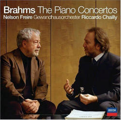 [중고] Nelson Freire, Riccardo Chailly / 브람스: 피아노 협주곡 1, 2번 Brahms: Piano Concetos No.1 Op.15, No.2 Op.83 (2CD/수입/4757637)