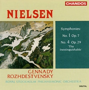 [중고] Gennady Rozhdestvensky / Nielsen: Symphony No.1, Symphony No.4 (수입/chan9260)