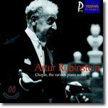 Arthur Rubinstein / Chopin : Piano Works (미개봉/yccl0093)