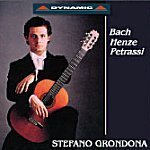[중고] Stefano Grondona / Bach : Toccata BWV914 , Suite No.2 BWV1009, Henze : Drei Tentos Aus Kammermusik (수입/cds59)