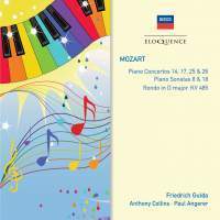 [중고] Friedrich Gulda / Mozart : Piano Concertos Nos. 14, 17, 25 &amp; 26 (2CD/수입/decca4803442)