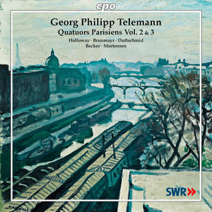 [중고] A.V / Telemann : Quatuors Parisiens Volumes 2&amp;3 (2CD/수입/7773762)