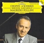 [중고] Maurizio Pollini / Chopin : 4 Scherzo, Berceuse, Barcarolle (수입/4316232)