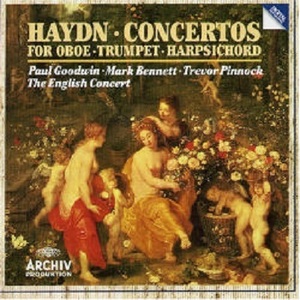 [중고] Paul Goodwin, Mark Bennett, Trevor Pinnock / Haydn : Oboe Concerto, Trumpet Concerto, Harpsichord Concerto (dg0973)