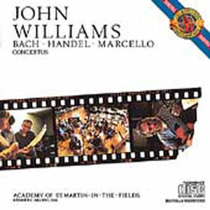 [중고] John Williams / 바흐, 헨델, 마르첼로 : 협주곡 [기타 편곡반] (Bach, Handel, Marcello : Concertos For Guitar Transcriptions/수입)