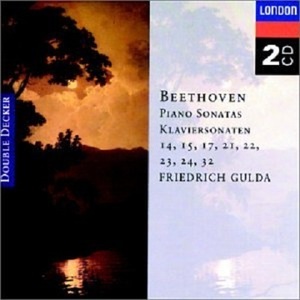 [중고] Friedrich Gulda / Beethoven : Piano Sonatas Nos.14, 15, 17, 21-24, 32 (2CD/수입/4430122)