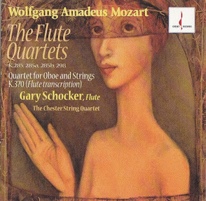 [중고] Gary Schocker / Mozart : The Flute Quartets (수입/cd128)