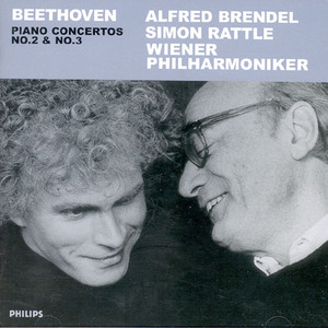 [중고] Alfred Brendel, Simon Rattle / Beethoven - Piano Concertos No.2 &amp; 3 (수입/4627832)