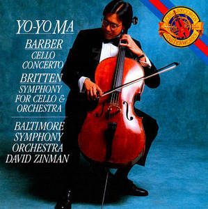 [중고] Yo-Yo Ma / Barber - Cello Concertos/ Symphony For Cello (수입/mk44900)
