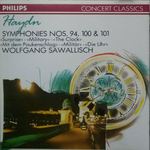 [중고] Wolfgang Sawallisch / Haydn Symphonies nos.94, 100 &amp; 101 (수입/4229732)