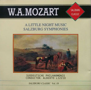 [중고] Alberto Lizzio / Mozart : a Little Night Music Salzburg Symponies (수입/as21018)