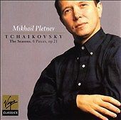 [중고] Mikhail Pletnev / tchaikovsky: the Seasons, six Pieces (수입/724354504228)