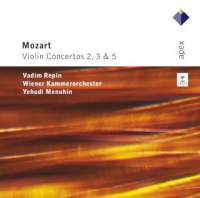 [중고] Vadim Repin, Yehudi Menuhin / Mozart : Violin Concertos Nos. 2, 3 &amp; 5 (수입/2564673017)