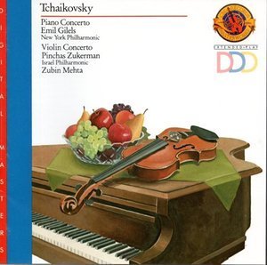 [중고] Zubin Mehta, Pinchas Zukerman, Emil Gilels / Tchaikovsky : Piano Concerto, Violin Concerto (cck7032)
