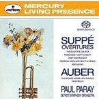 [중고] Paul Paray, Detroit Symphony Orchestra / Suppe &amp; Auber : Overtures : Paray (수입/4343092)
