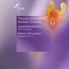 [중고] Thomas Zehetmair / Brahms : Violin Concerto Op.77, Schumann : Symphony No.4 Op.120 (수입/av2125)