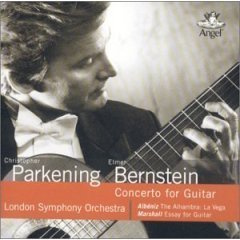 [중고] Christopher Parkening / Bernstein : Guitar Concerto, Albeniz : Alhambra, Jack Marshall : Essay for Guitar (수입/724355685926)
