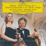 [중고] Veronika Hagen, Augustin Dumay / Mozart : Violin Concerto No.2 K.211 &amp; Sinfonia Concertante K.364 (수입/4596752)