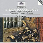 [중고] Ton Koopman / Bach : Toccata &amp; Fuge, Passacaglia (수입/4472922)