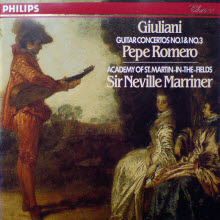 [중고] Neville Marriner, Pepe Romero / Giuliani : Guitar Concertos No1.3 (dp0772)