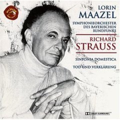 [중고] Lorin Maazel / R.Strauss : Sinfonia Domestica Op.53, Tod Und Verklarung Op.24 (수입/09026682212)