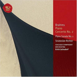 [중고] Sviatoslav Richter / Brahms : Piano Concerto No.2, Piano Sonata No.2 (수입/82876608602)