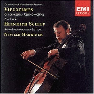 [중고] Heinrich Schiff, Neville Marriner / Vieuxtemps : Cello Concertos No.1 Op.46, No.2 Op.50 (수입/077774776427)