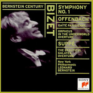 [중고] Leonard Bernstein / Bizet : Symphony No.1 &amp; Gaite Parisienne (수입/61830)