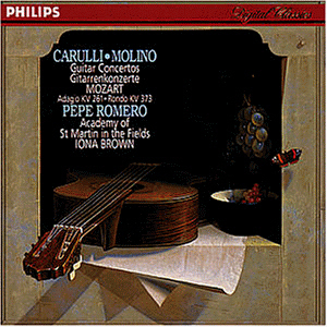 [중고] Pepe Romero / Carulli, Molino: Guitar Concertos (수입/4262632)