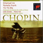 [중고] Yo-Yo Ma, Emanuel Ax, Pamela Frank / Chopin - Cello Sonata, Trio (cck7484)