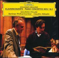 [중고] Maurizio Pollini, Claudio Abbado / Brahms : Piano Concerto No.1, No.2 (2CD/수입/4578372)