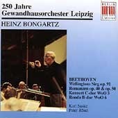 [중고] Heinz Bongartz / Beethoven: Wellingtons Sleg, Romanzen; Konzert C-Dur, Rondo B-Dur (수입/bc20782)