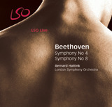 [중고] Bernard Haitink / Beethoven : Symphony No.4 Op.60, No.8 Op.93 (SACD/수입/lso0587)