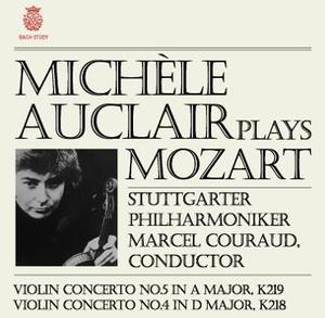 [중고] Michele Auclair / Mozart : Violin Concertos No.4 K.218 &amp; No.5 K.219 &#039;Turkish&#039; (Digipack/mrcd1002)