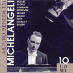 [중고] Arturo Benedetti Michelangeli / Mozart,Chopin,Beethoven,Brahms,Bach,Galuppi (10CD/수입)