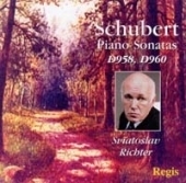 [중고] Sviatoslav Richter / Schubert : Piano Sonata No.19 D.958, No.21 D.960 (수입/rrc1049)