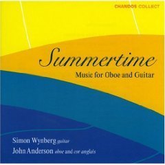 [중고] Simon Wynberg, John Anderson / Summertime - Music for Oboe and Guitar (수입/chan6581)