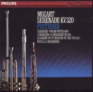 [중고] Neville Marriner / Mozart: Serenade KV320 Posthorn (수입/4127252)