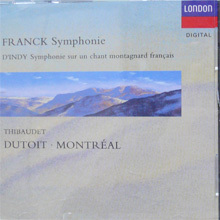 [중고] Charles Dutoit / Franck, D&#039;Indy : Symphonies (수입/4302782)