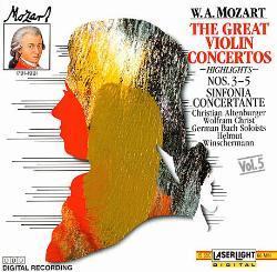 [중고] V.A / Mozart: The Great Violin Concertos (수입/15650)
