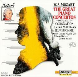 [중고] V.A / Mozart : The Great Piano Concertos (수입/15649)
