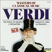 [중고] V.A / Masters of Classical Music, Vol. 10: Verdi (수입/15810)