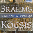 [중고] Zoltan Kocsis / Brahms : Piano Sonata No.3 Op.5 (수입/hcd12601)