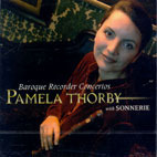 [중고] Pamela Thorby / Baroque Recorder Concertos (HDCD/수입/ckd183)