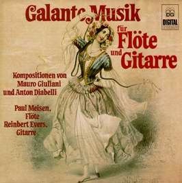 [중고] Paul Meisen, Reinbert Evers / Diabelli, Giuliani: Galante Music For Flute &amp; Guitar (수입/mdg30200612)