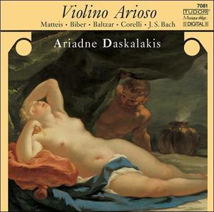[중고] Ariadne Daskalakis / Violino Arioso (수입/tudor7081)
